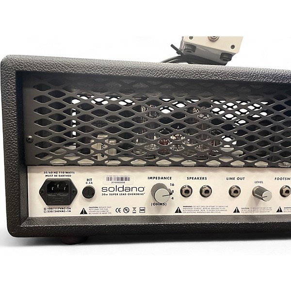 Used Soldano 30W SUPER LEAD OVERDRIVE Tube Guitar Amp Head