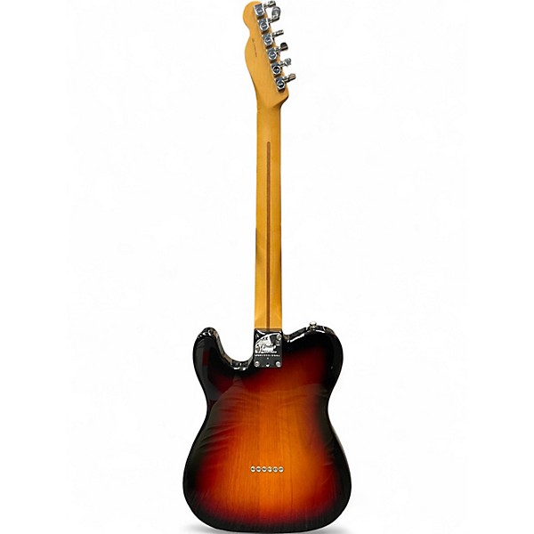 Used Fender American Professional II Telecaster 3 Color Sunburst Solid Body Electric Guitar