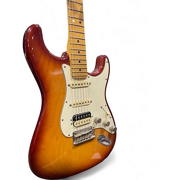 Used Fender fender american standard HSS Shawbucker Sienna Sunburst Solid Body Electric Guitar