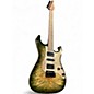 Used 2016 Suhr CUSTOM SHOP STANDARD FADED TRANS GREEN BURST Solid Body Electric Guitar thumbnail