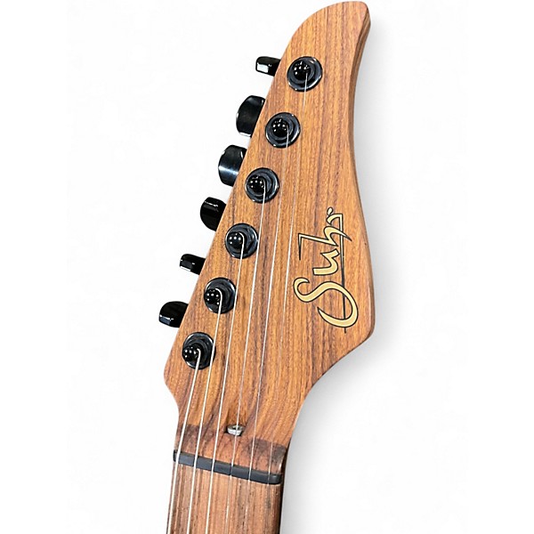 Used 2016 Suhr CUSTOM SHOP STANDARD FADED TRANS GREEN BURST Solid Body Electric Guitar