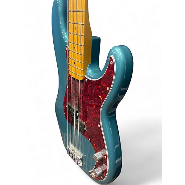 Used Fender PRECISION BASS Ocean Turquoise Electric Bass Guitar