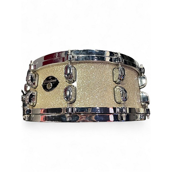 Used TAMA 5 Piece Starclassic WHITE SPARKLE Drum Kit