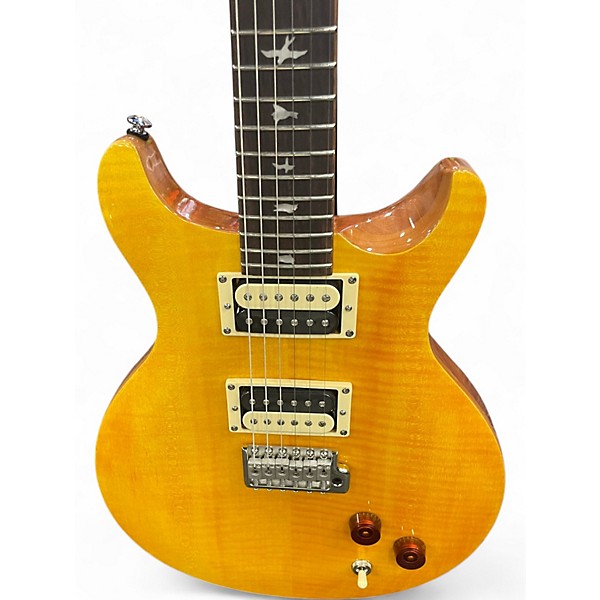 Used PRS Carlos Santana Signature SE SANTANA YELLOW Solid Body Electric Guitar