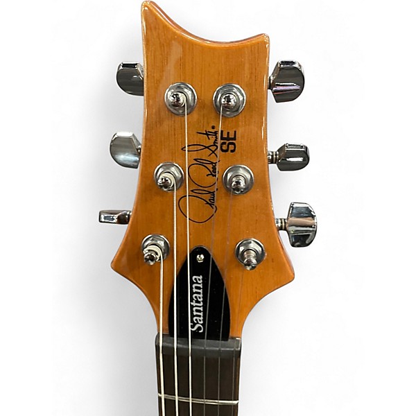 Used PRS Carlos Santana Signature SE SANTANA YELLOW Solid Body Electric Guitar