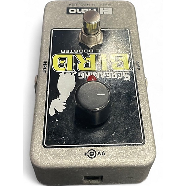 Used Electro-Harmonix Screaming Bird Treble Booster Effect Pedal
