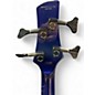 Used Ibanez sr800le electric blue Electric Bass Guitar