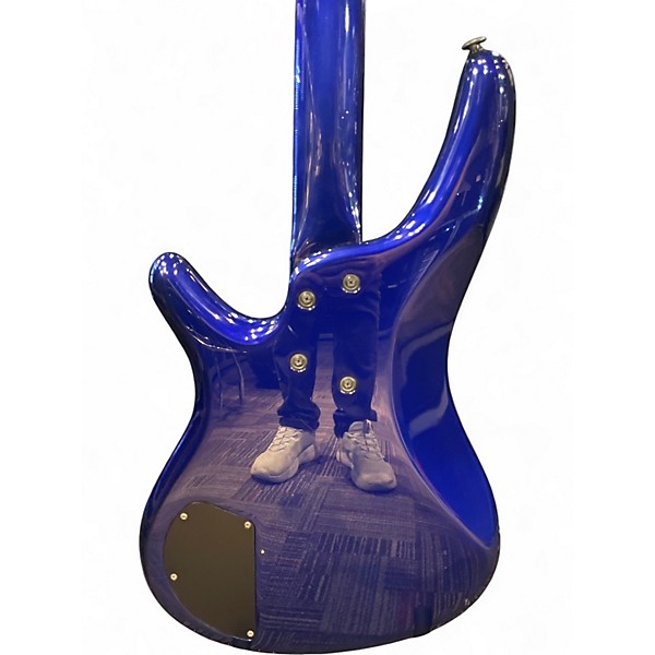 Used Ibanez sr800le electric blue Electric Bass Guitar