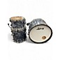 Used Ludwig 3 Piece neusonic  blue steel Drum Kit thumbnail