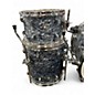 Used Ludwig 3 Piece neusonic  blue steel Drum Kit