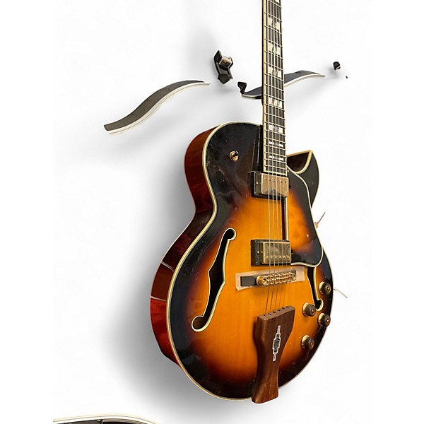 Used 2020s Ibanez LGB30-VYS 2 Tone Sunburst Hollow Body Electric Guitar