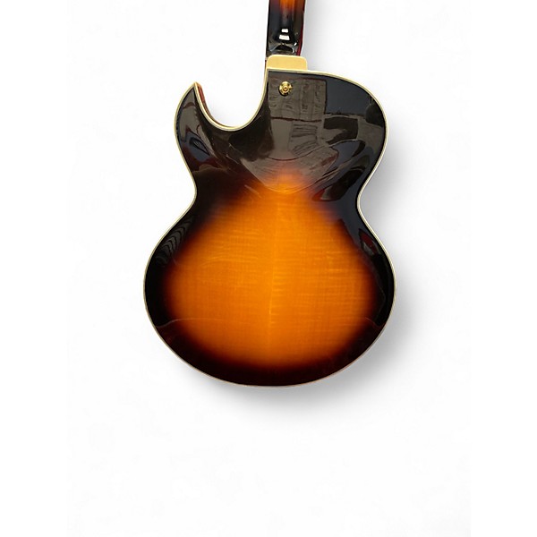 Used 2020s Ibanez LGB30-VYS 2 Tone Sunburst Hollow Body Electric Guitar