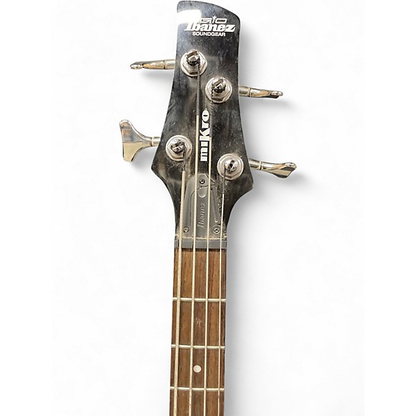 Used Ibanez GSRM20 Green Electric Bass Guitar