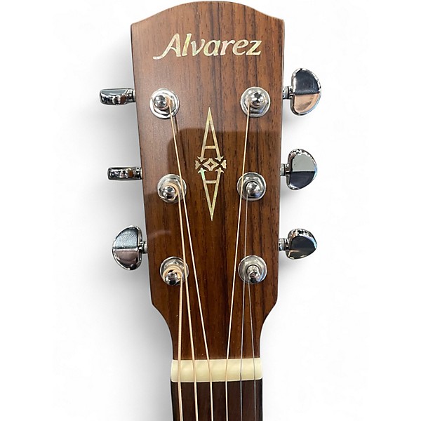 Used Alvarez AD60CE Artist Series Dreadnought Natural Acoustic Electric Guitar