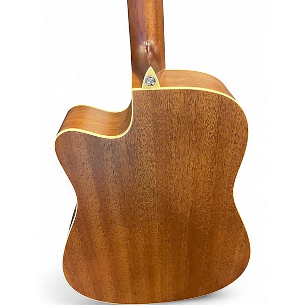 Used Alvarez AD60CE Artist Series Dreadnought Natural Acoustic Electric Guitar