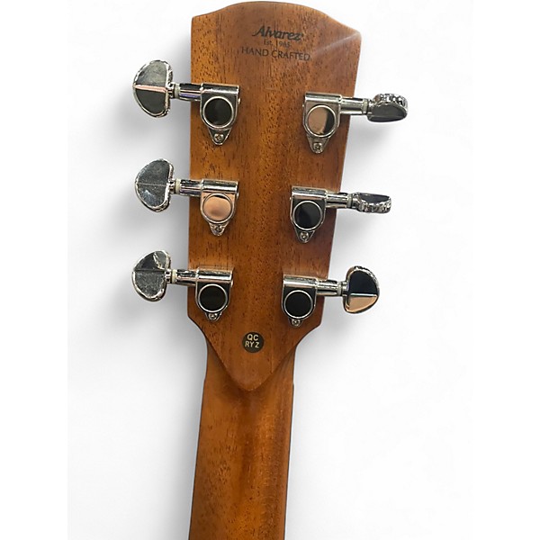 Used Alvarez AD60CE Artist Series Dreadnought Natural Acoustic Electric Guitar