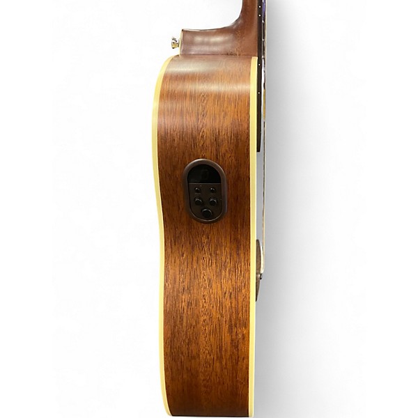 Used Alvarez AD60CE Artist Series Dreadnought Natural Acoustic Electric Guitar