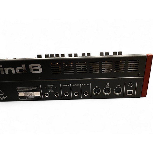Used Behringer DEEPMIND 6 Synthesizer