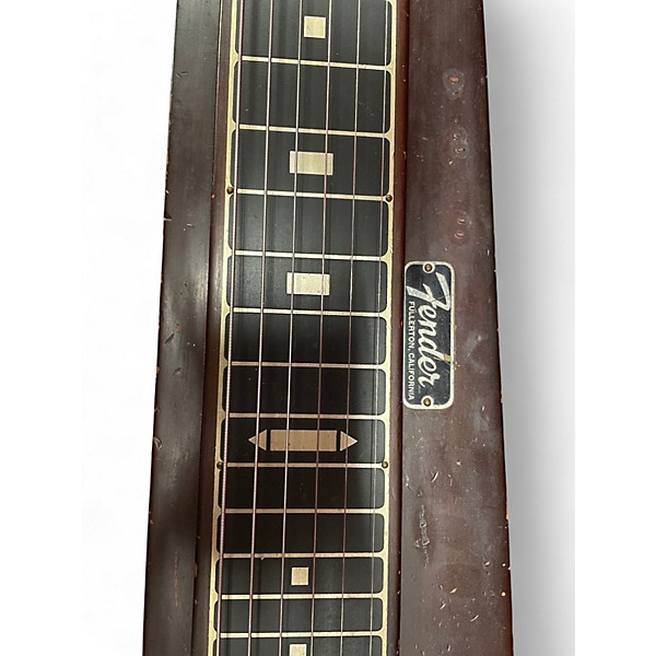 Vintage 1955 Fender Deluxe 6 Natural Lap Steel