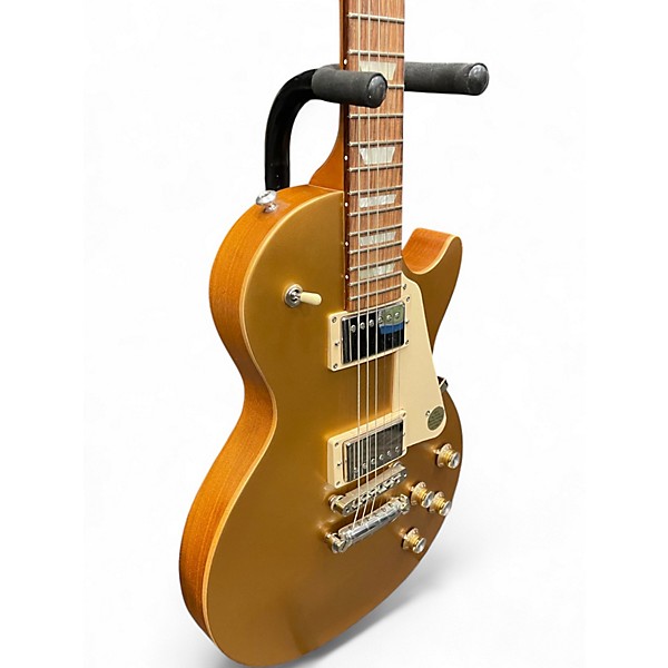 Used Gibson Les Paul Tribute Gold Top Solid Body Electric Guitar