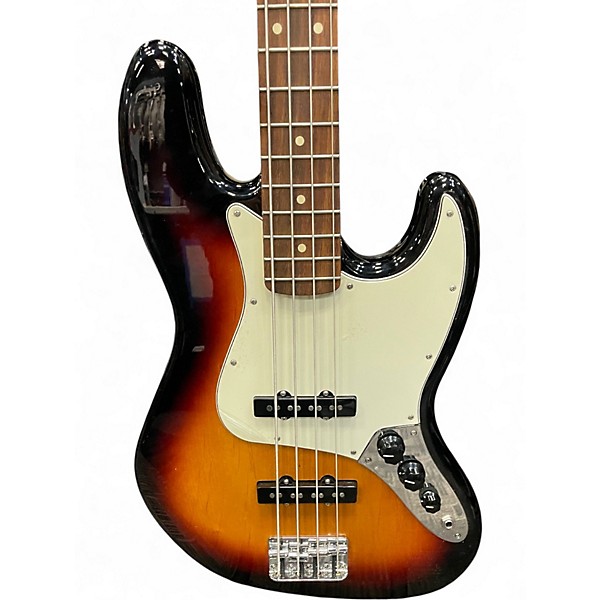 Used Fender Standard Jazz Bass 2 Color Sunburst Electric Bass Guitar
