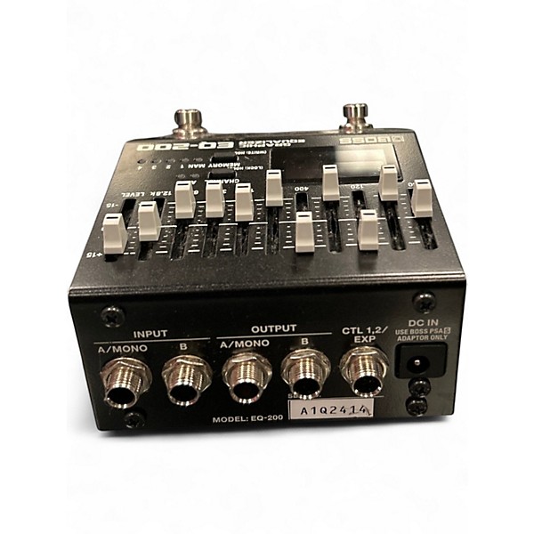 Used BOSS EQ200 Graphic Equalizer Pedal