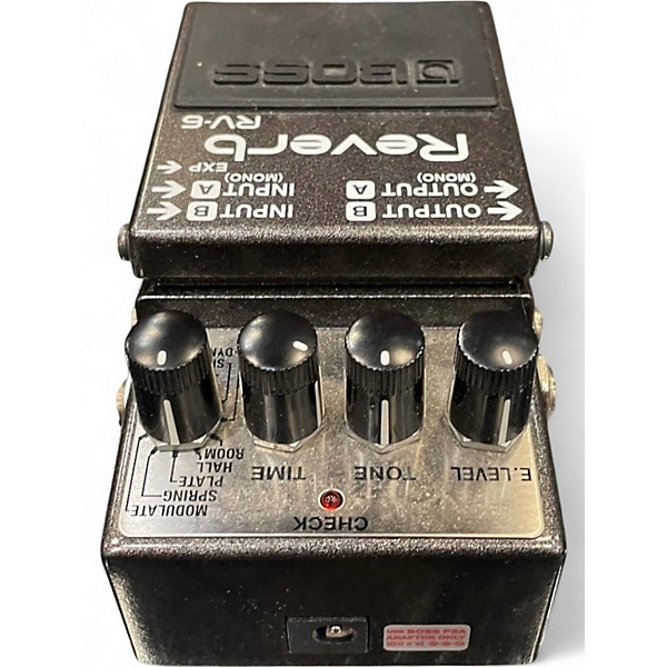 Used BOSS RV6 Digital Reverb Effect Pedal