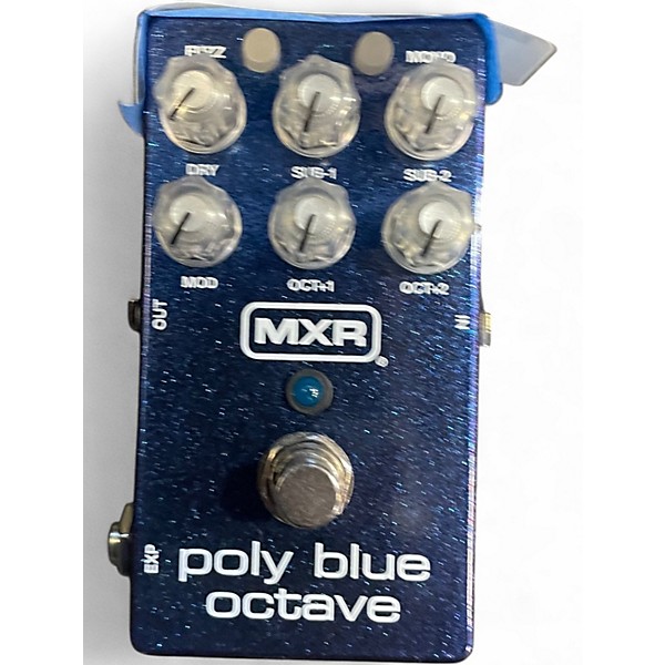 Used MXR POLY BLUE OCTAVE Effect Pedal