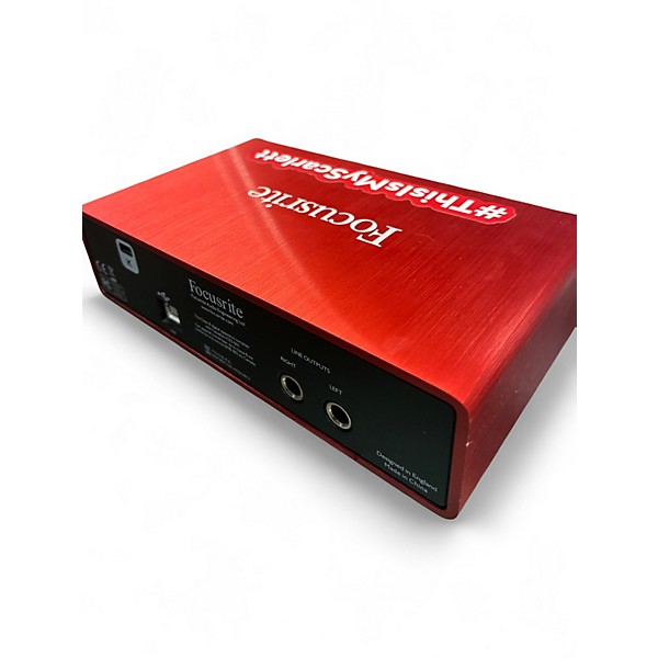Used Focusrite Scarlett 2i2 Gen 2 Audio Interface