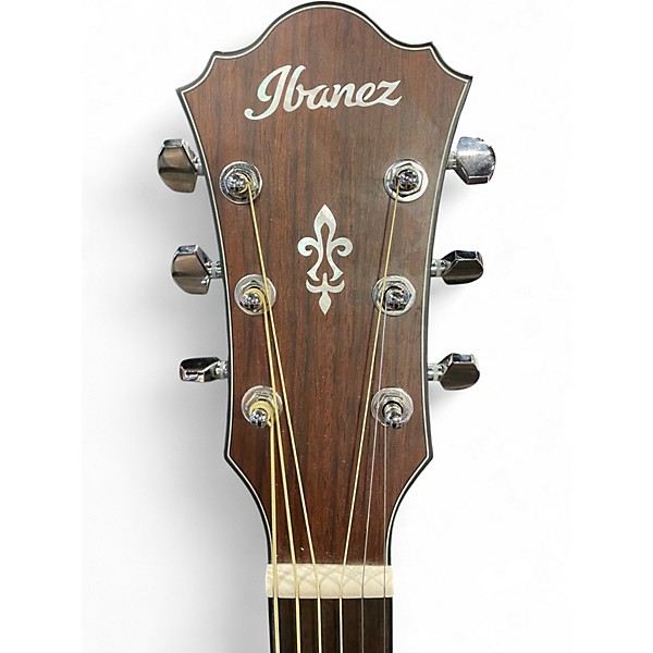 Used Ibanez AE140-WKH Black Acoustic Electric Guitar