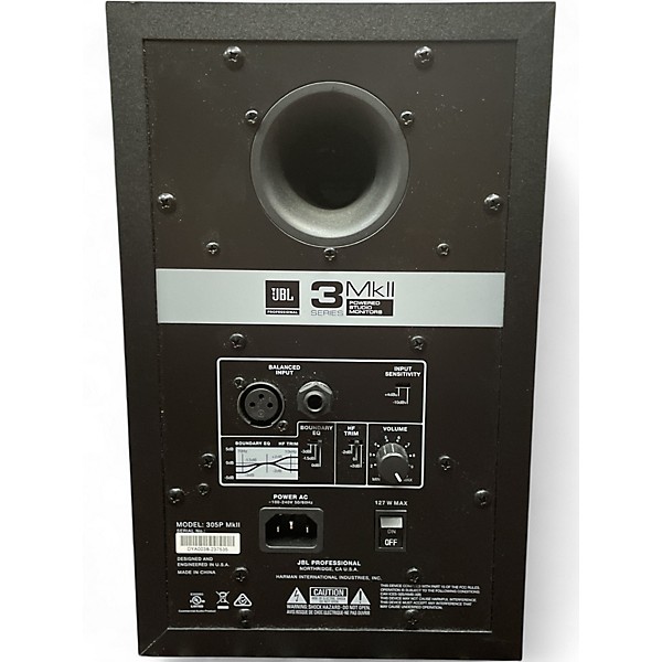 Used JBL 305P MKII pair Powered Monitor