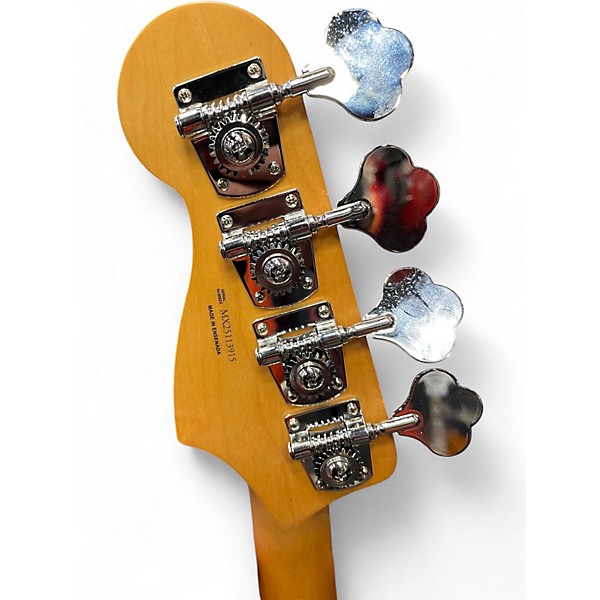 Used 2025 Fender PLAYER II BASS HIALEAH YELLOW Electric Bass Guitar