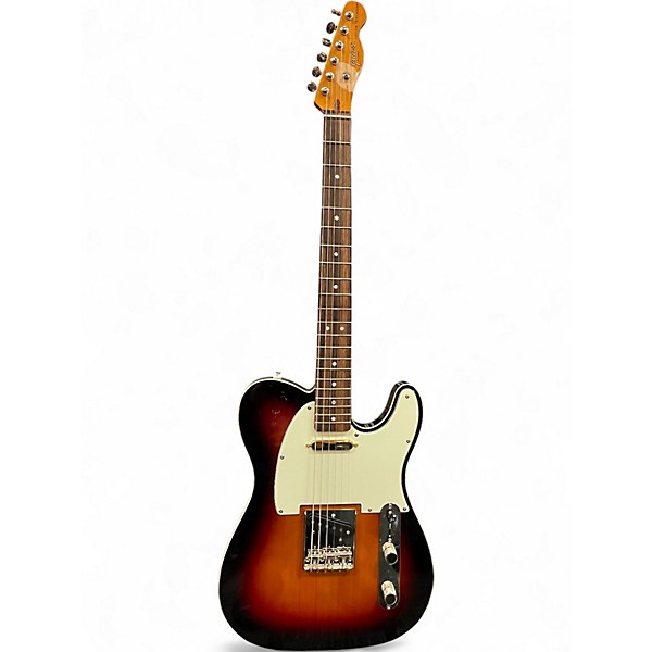 Used 2022 Squier Classic Vibe '60s Telecaster Custom Sunburst Solid Body Electric Guitar