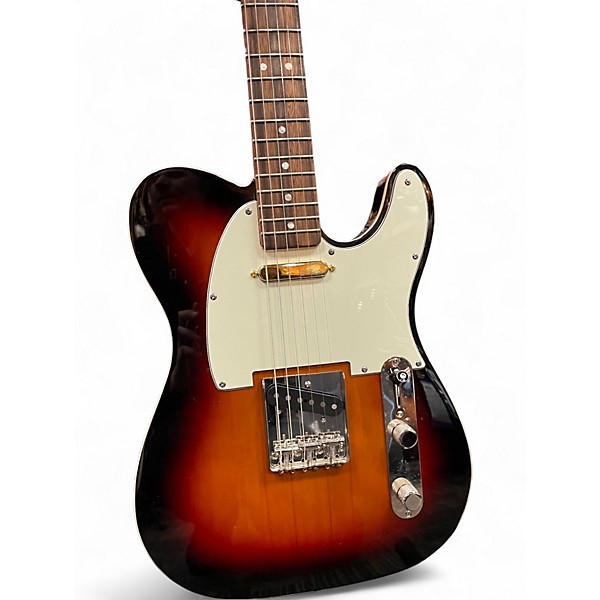 Used 2022 Squier Classic Vibe '60s Telecaster Custom Sunburst Solid Body Electric Guitar