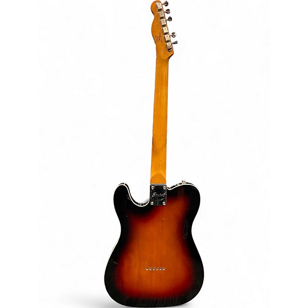 Used 2022 Squier Classic Vibe '60s Telecaster Custom Sunburst Solid Body Electric Guitar