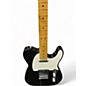 Used Fender MEXICAN PLAYER II TELECASTER MAPLE NECK Black Solid Body Electric Guitar