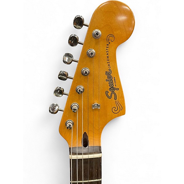 Used Squier Classic Vibe 60s Jazzmaster 2 Color Sunburst Solid Body Electric Guitar