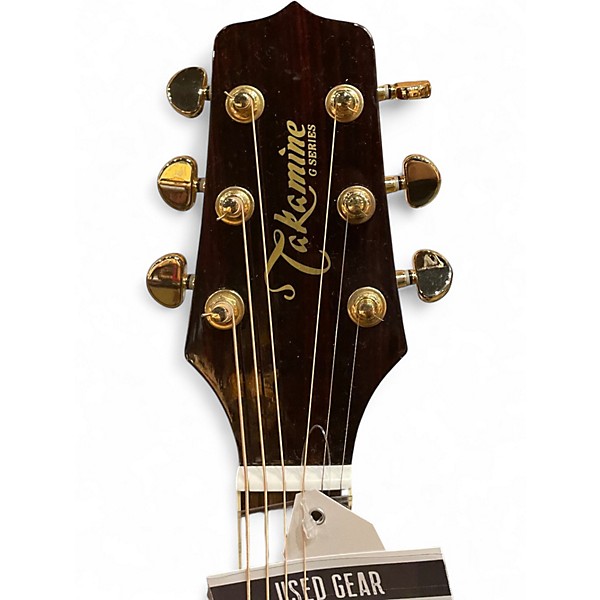 Used Takamine EG334SC Natural Acoustic Electric Guitar