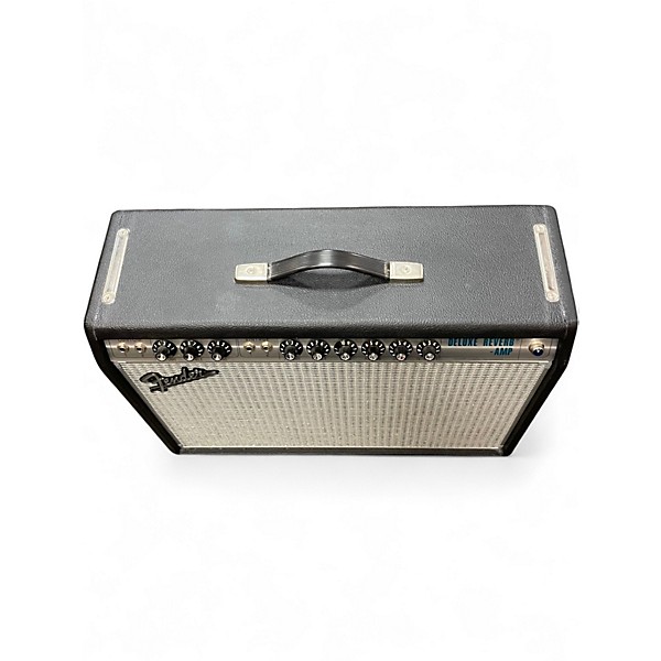 Used Fender 1968 Custom Deluxe Reverb 22W 1x12 Tube Guitar Combo Amp