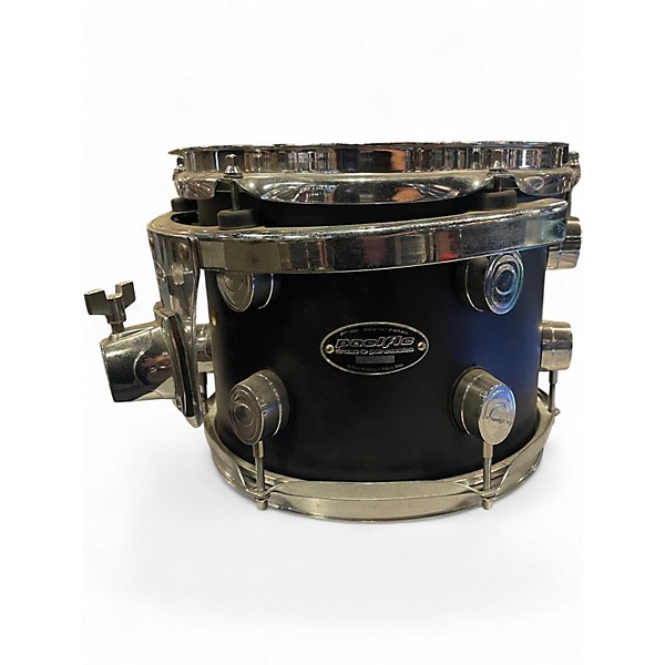 Used PDP by DW 6 Piece Fs Series Pacific Satin Black Drum Kit
