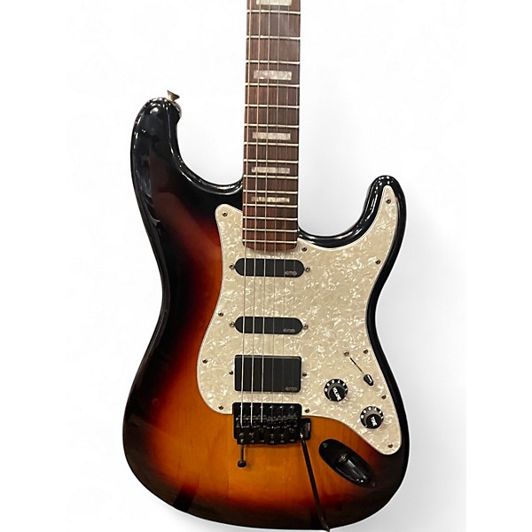 Used Fender Standard Stratocaster HSS Brown Sunburst Solid Body Electric Guitar