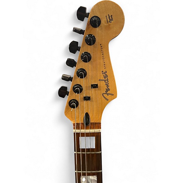 Used Fender Standard Stratocaster HSS Brown Sunburst Solid Body Electric Guitar