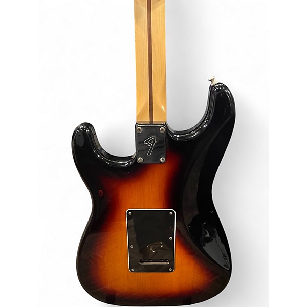 Used Fender Standard Stratocaster HSS Brown Sunburst Solid Body Electric Guitar