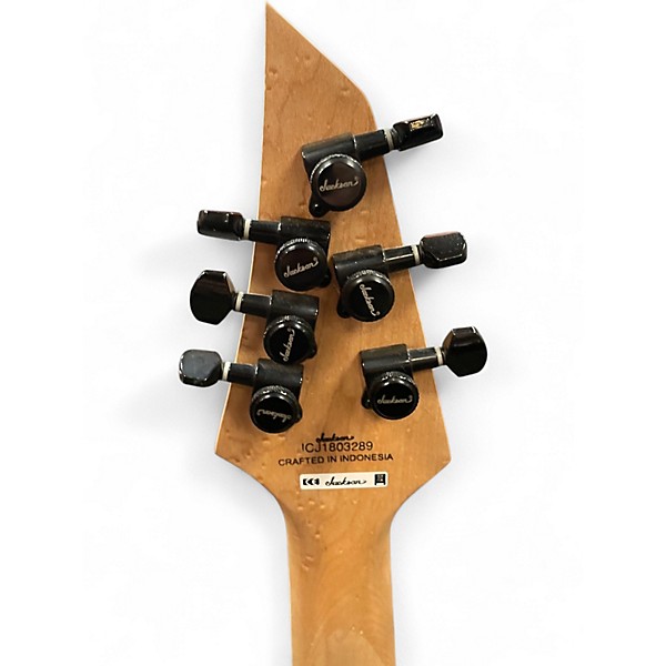 Used Jackson Pro Series Monarkh SCQ Satin Amber Solid Body Electric Guitar