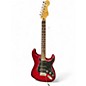 Used Fender MEXICAN PLAYER II STRATOCASTER HSS Candy Red Burst Solid Body Electric Guitar