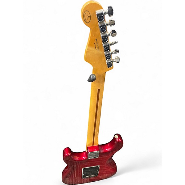 Used Fender MEXICAN PLAYER II STRATOCASTER HSS Candy Red Burst Solid Body Electric Guitar