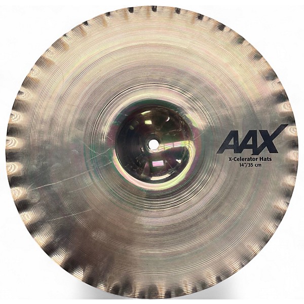 Used SABIAN 14in AAX X Celerator Hi Hat Pair Cymbal