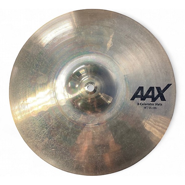 Used SABIAN 14in AAX X Celerator Hi Hat Pair Cymbal