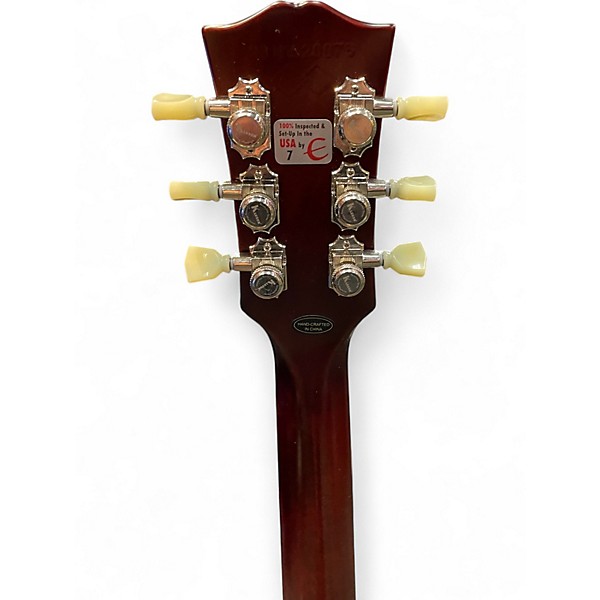 Used Epiphone Les Paul Custom 2 Color Sunburst Solid Body Electric Guitar