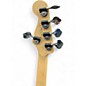 Used Fender American Deluxe Jazz Bass V Amber Electric Bass Guitar